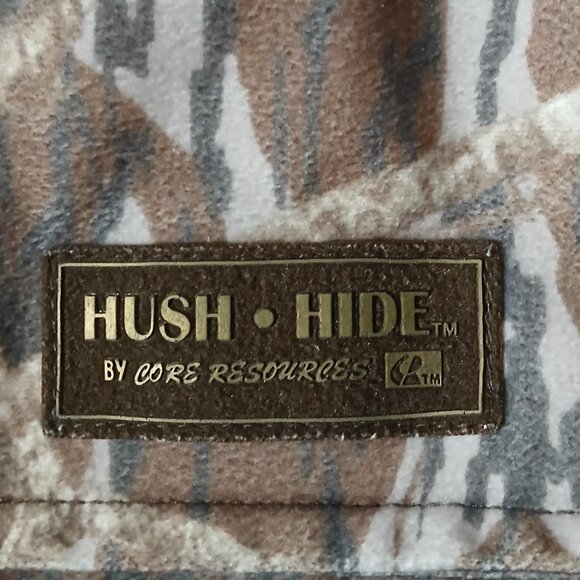 Gamehide Vintage Hunting Jacket Mens XL Hush Hide Camo Camouflage FLAWS - Picture 11 of 14